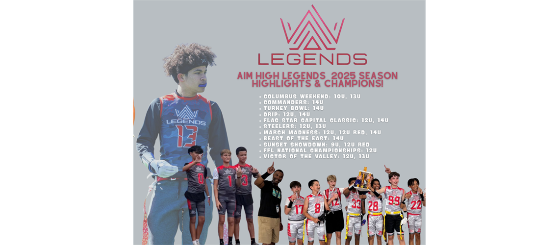 Aim High Legends202 5 Season Highlights and Champions!
