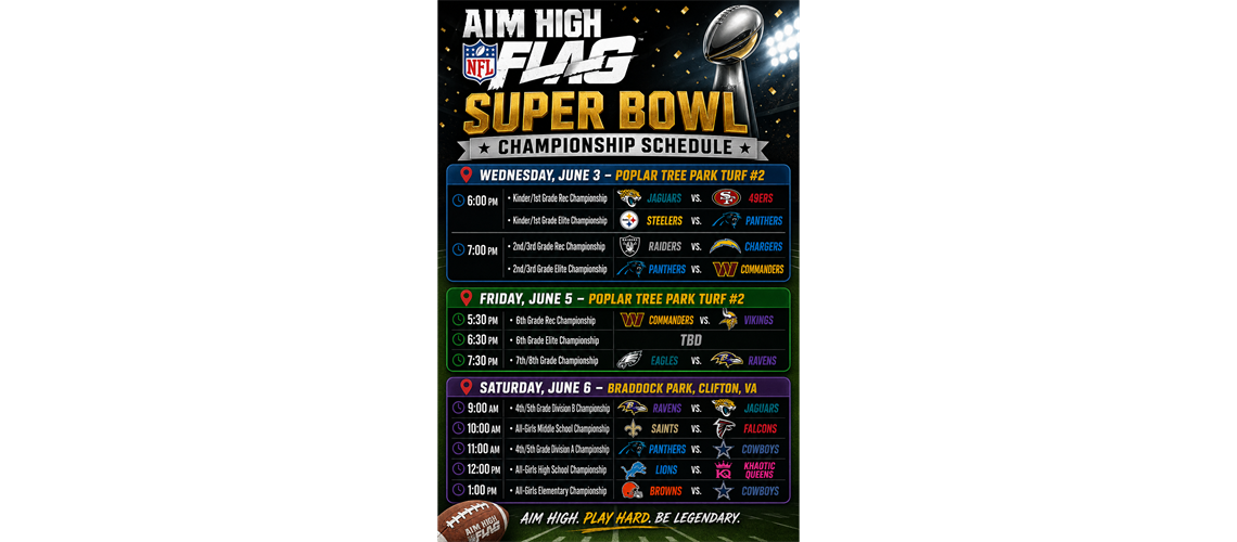 Super Bowl Schedule